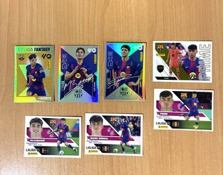 Lote cromos Barça Liga Este 2026/27