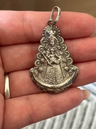 Medalla Plata Virgen del Rocío