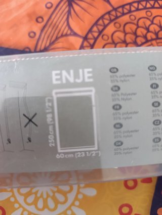 Cortina ENJE IKEA 250cm