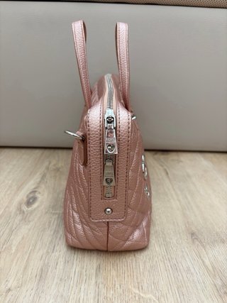 Bolso Love Moschino Rosa Metalizado