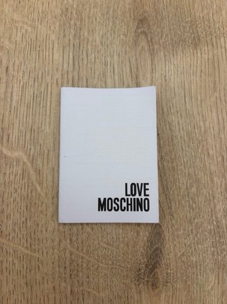 Bolso Love Moschino Rosa Metalizado