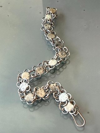 Braccialetto vintage etnico turchese