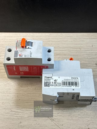 LEGRAND Interruptor Diferencial, 2P 40 A x2