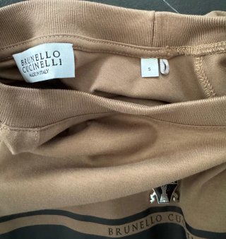 Maglietta Brunello Cucinelli Uomo Marrone