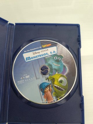Monstruos S.A. DVD Disney Pixar Español
