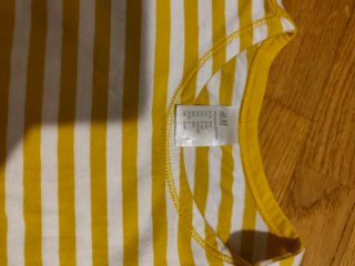Peto de rayas 3-4 años unisex