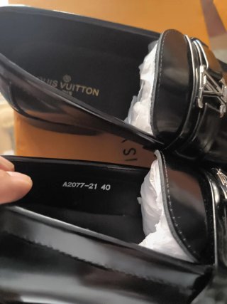 Mocasines Louis Vuitton Piel de becerro  Brillante