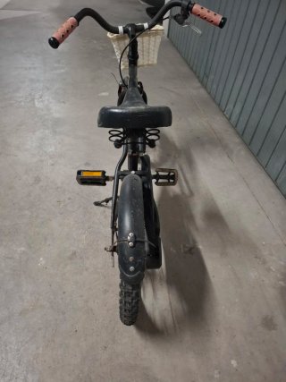 Bicicleta infantil Black Fighter
