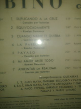 Vinilo Latino Bambino