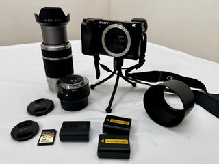 Cámara Sony a6000 APS-C E-mount