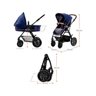 - Kinderkraft MOOV carrito bebé funcional 3