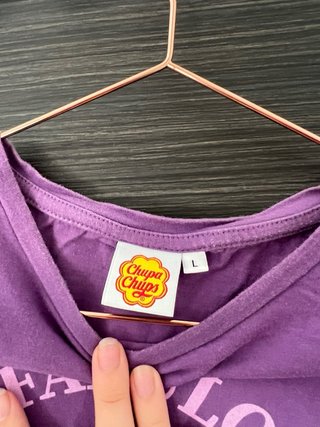 Camiseta Chupa Chups Morada