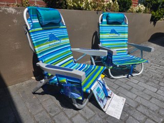 2 Sillas Playa Tommy Bahama Plegables