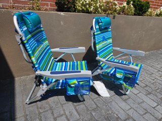 2 Sillas Playa Tommy Bahama Plegables
