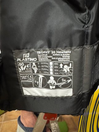 Dos chalecos salvavidas Plastimo Kayak