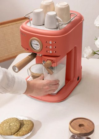 Cafetera Create Coral NUEVA