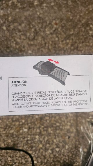 (Cortador) Mandolina Maestro Valira 38x16 cm