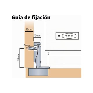 Hettich bisagras puerta armario frigorífico