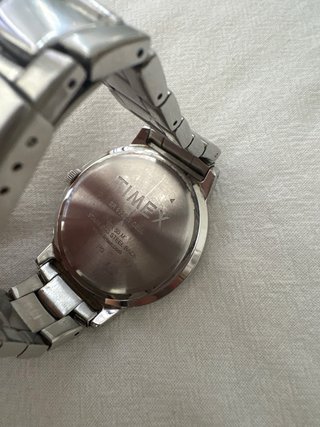 Reloj Timex Plata Correa Ajustable