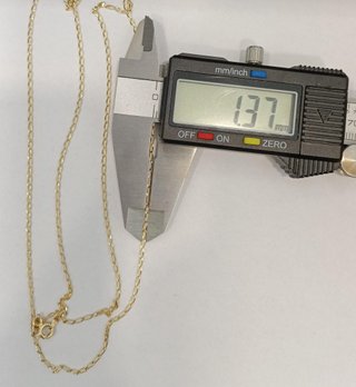 Cadena Oro 18k - Bilbao - 2,90gr - 63,5 ctms