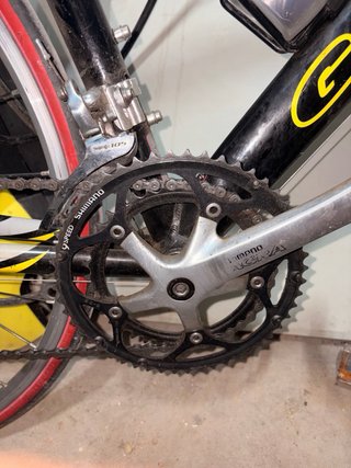 Bicicleta Giant OCR Negra y Amarilla Talla M