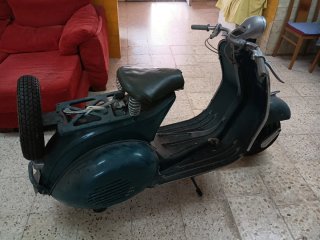 Vespa faro bajo 125 motor bocolo manillar de tubo