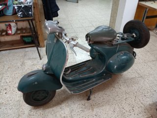 Vespa faro bajo 125 motor bocolo manillar de tubo