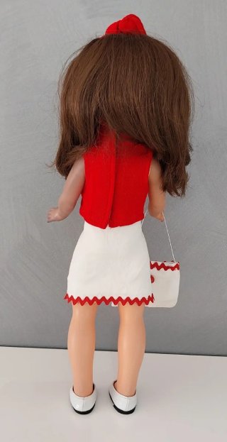 Ropa Nancy Conjunto Rojo y Blanco