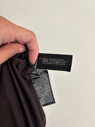 Chaqueta Zara efecto piel corta