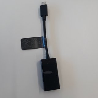 Adaptador original HP monitor USBC a VGA
