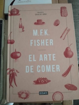 Pack libros de cocina: el arte de comer Fisher etc