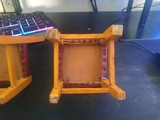 Sillas Adorno de Madera Antiguo (Leer descripcion)