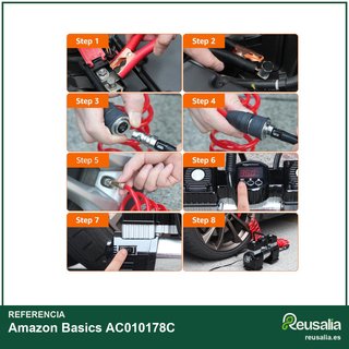 Amazon Basics compresor aire portátil digital