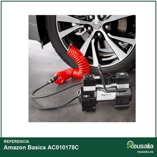 Amazon Basics compresor aire portátil digital