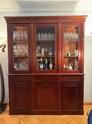 Vitrina Madera Cerezo
