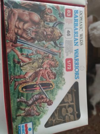 Lote 4 Cajas ESCI 1/72 Soldaditos Militaria Nuevas