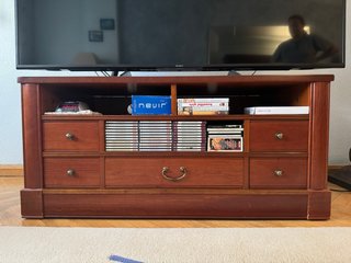 Mueble TV Madera de Cerezo
