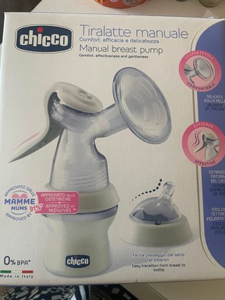 Chicco Tiralatte Manuale - Extractor de Leche