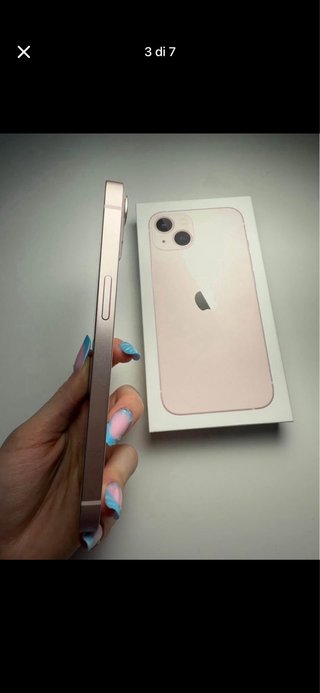 iPhone 13 Rosa 128 GB + Cavo e Cover