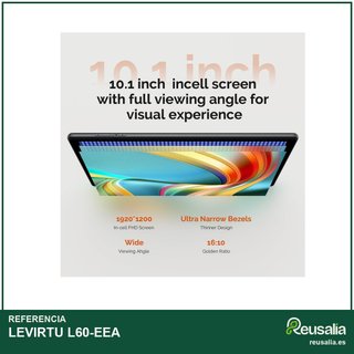 LEVIRTU L60-EEA 128GB Tablet 10" Android 14
