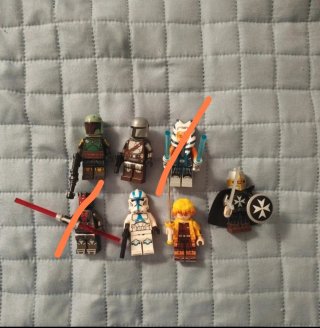 Lotto Lego Star Wars Leggi descrizione