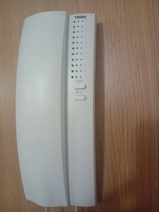 Telefonillo Tegui blanco portero automático