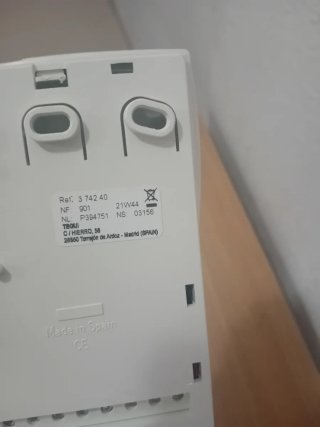 Telefonillo Tegui blanco portero automático