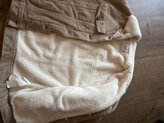 Cazadora Pana Borreguillo Pull&Bear Beige