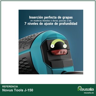 Novus Tools grapadora eléctrica J-150