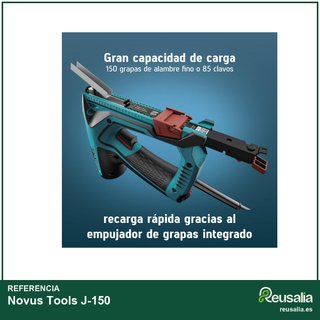 Novus Tools grapadora eléctrica J-150