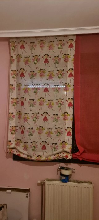 Estores infantiles hadas con mecanismo
