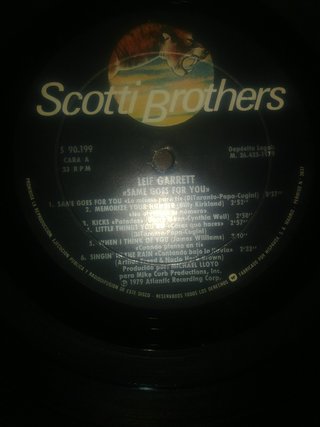 Vinilo Leif Garrett Same Goes For Me