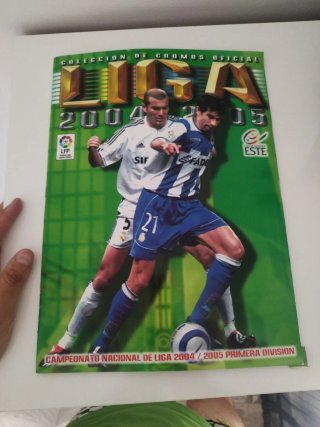 Álbum Cromos Liga Fútbol 2002-2003