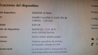 PC Intel i5 / 8GB RAM / 1TB HDD / W10
